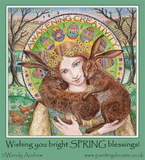 Spring equinox celebration in pagan traditions